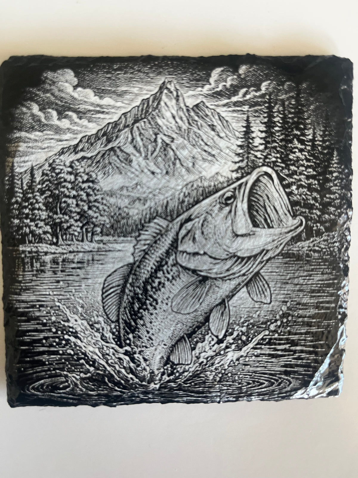 Stone Coaster Fish